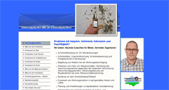 Desktop Screenshot of gutachter-schimmel.de
